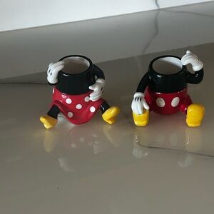 Mickey and Minnie Novelty Shot Glasses